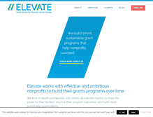 Tablet Screenshot of elevatedeffect.com